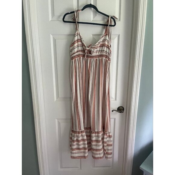 Striped Midi Dress - Picture 1 of 3